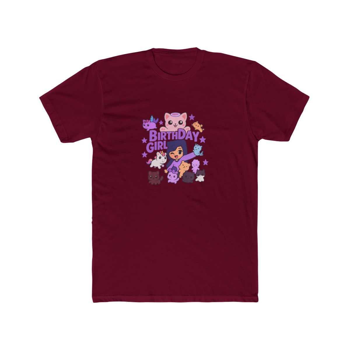 Aphmau Birthday Girl Gaming T-Shirt - alternate angle 2, merchandise