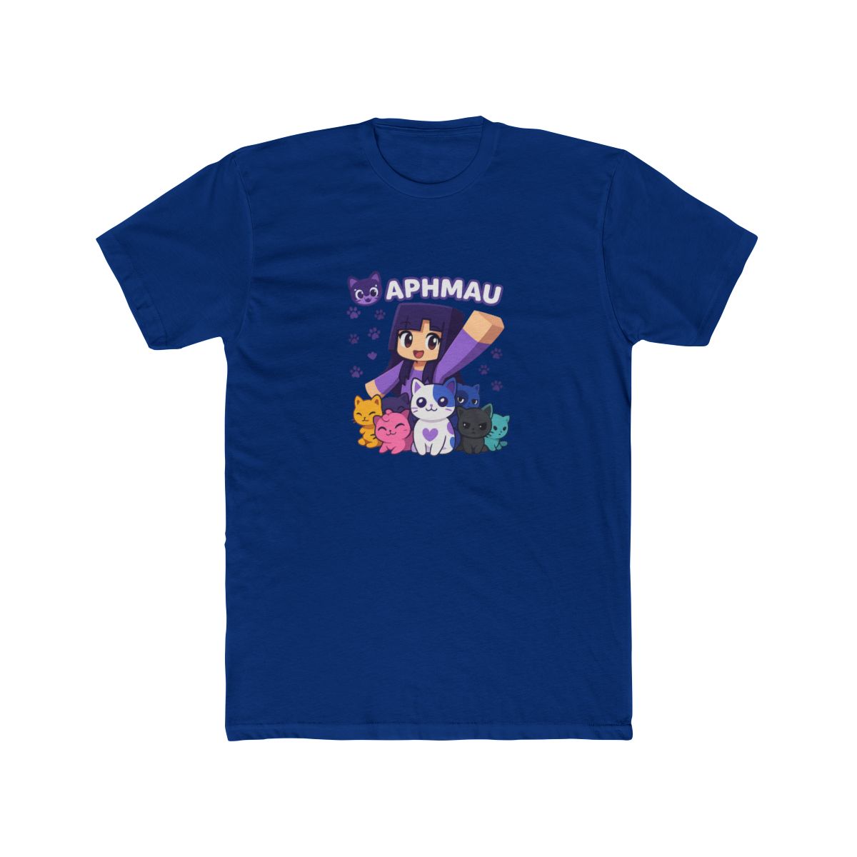 Aphmau Meemeows Adorable Cat Gaming T-Shirt - alternate angle 2, merchandise