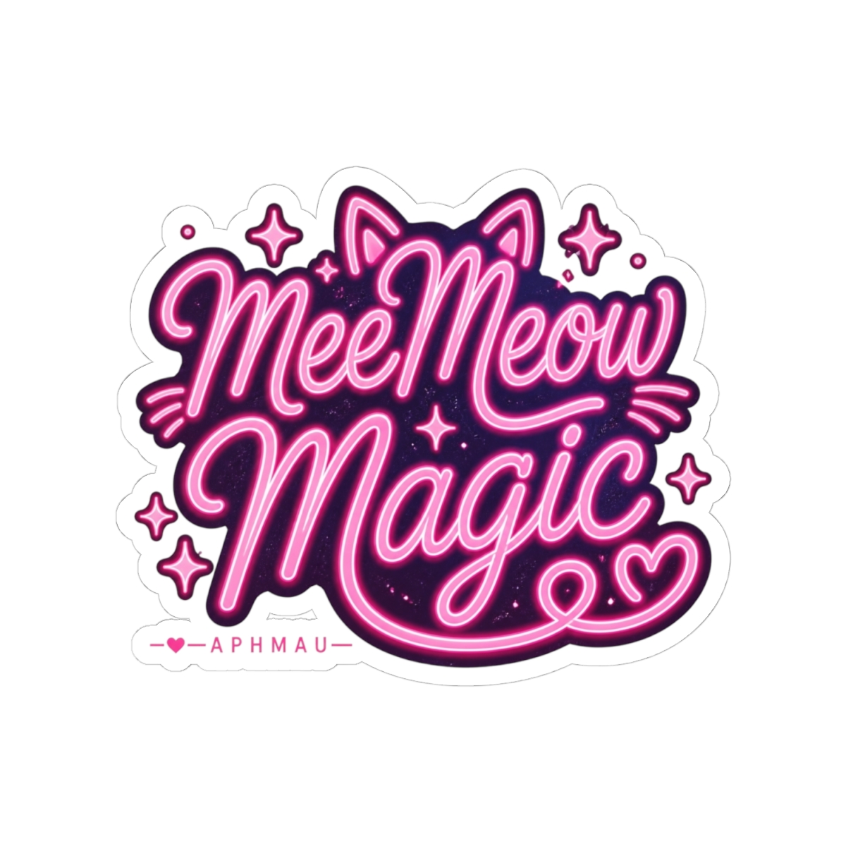 Aphmau "MeeMeow Magic" Sticker - alternate angle 2, merchandise