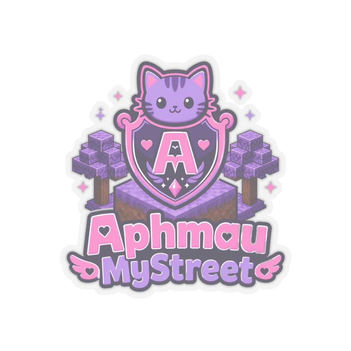 Aphmau "Aphmau MyStreet" Sticker - alternate angle 4, merchandise