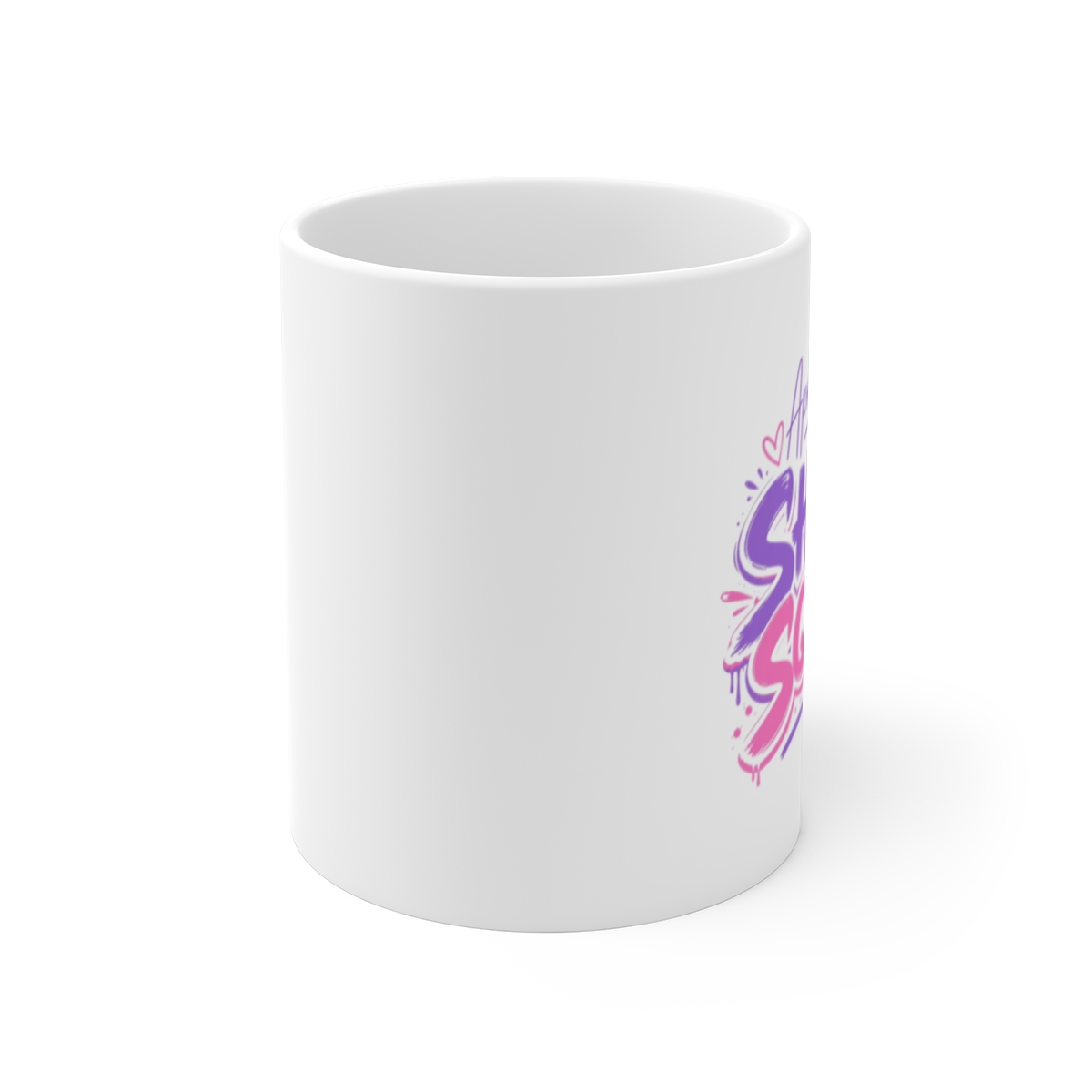 Aphmau "Shuki Squad" White Mug - alternate angle 1, merchandise