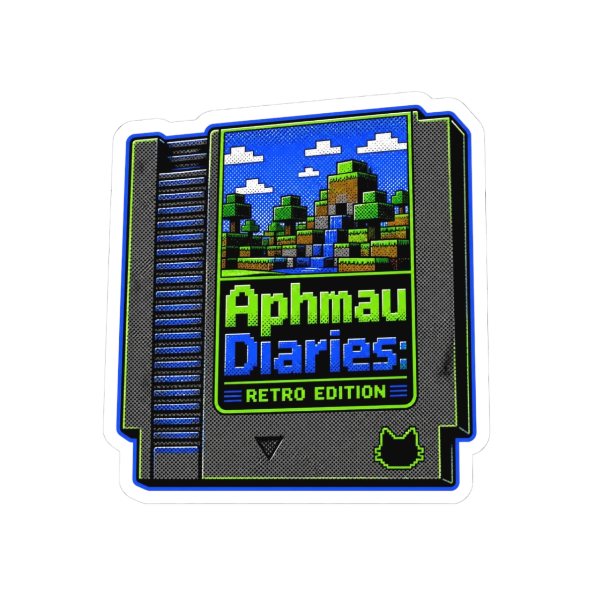 Aphmau "Aphmau Diaries: Retro Edition" Sticker - alternate angle 3, merchandise