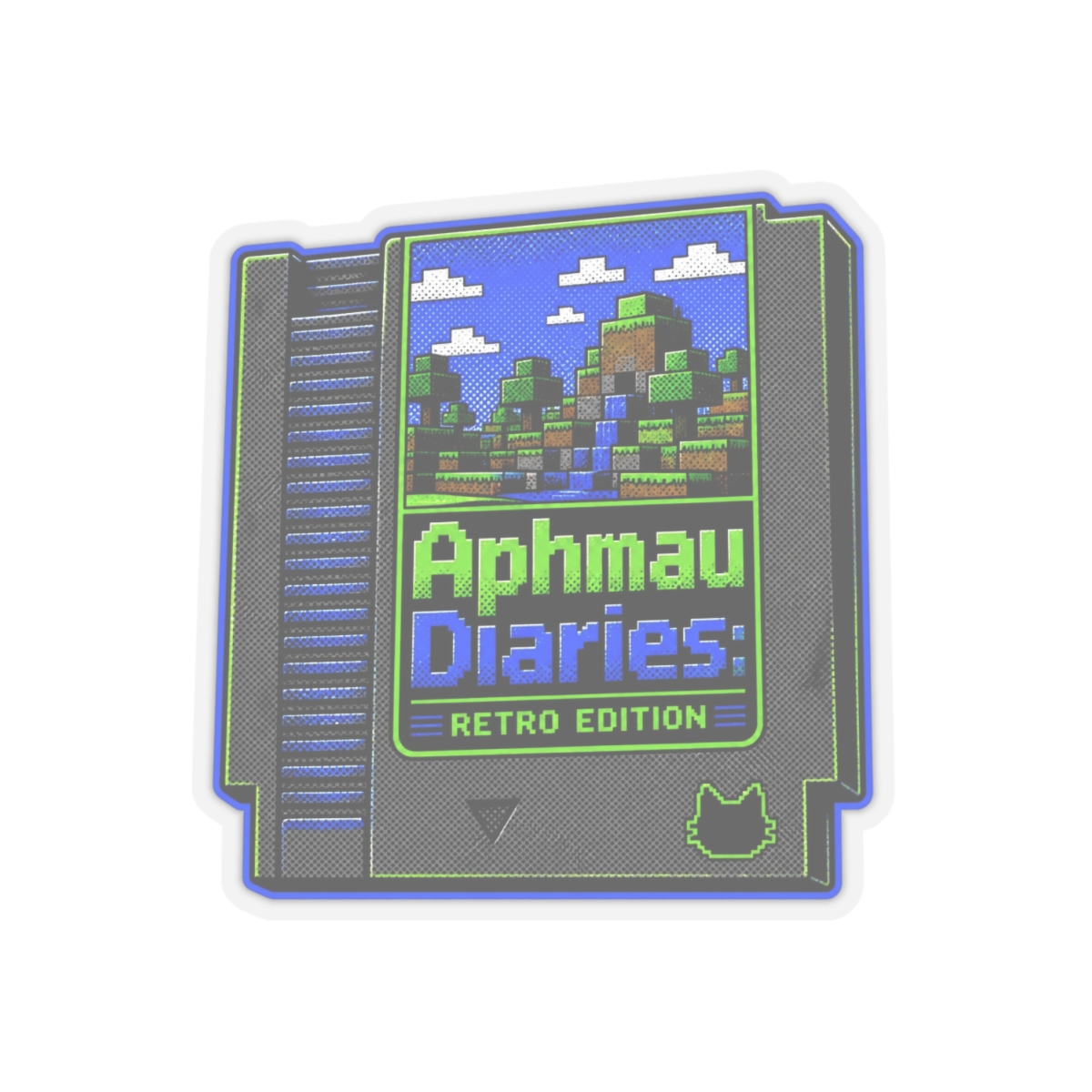 Aphmau "Aphmau Diaries: Retro Edition" Sticker - alternate angle 4, merchandise