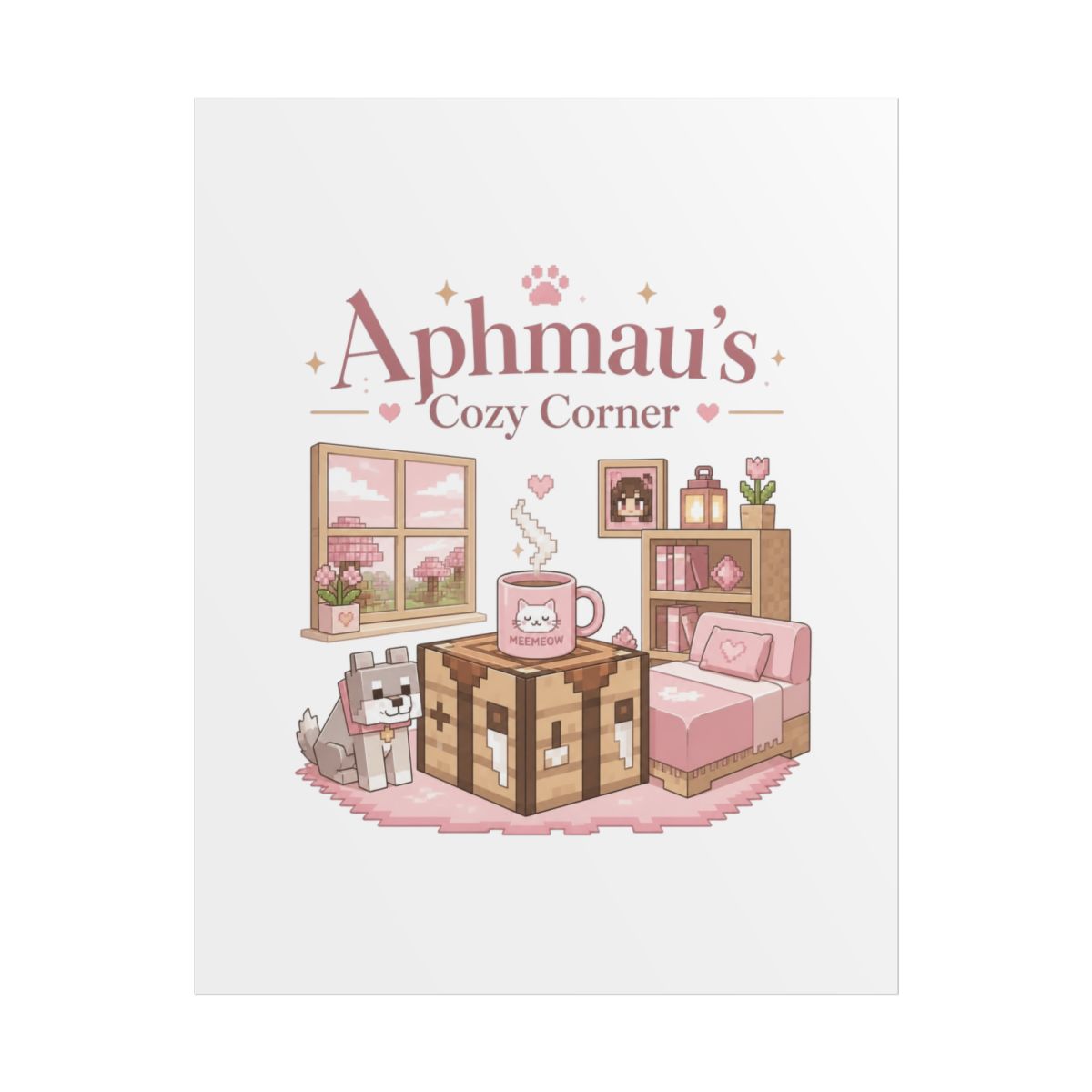 Aphmau "MEEMEOW" Poster - alternate angle 1, merchandise